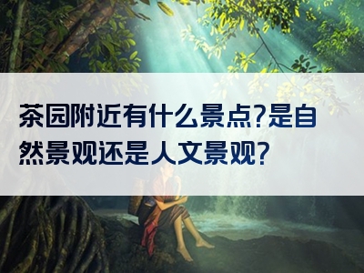 茶园附近有什么景点？是自然景观还是人文景观？