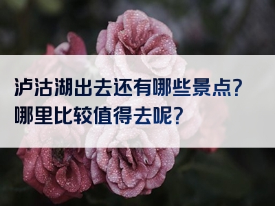 泸沽湖出去还有哪些景点？哪里比较值得去呢？